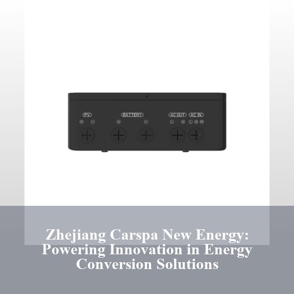 Zhejiang Carspa New Energy: Powering Innovation in Energy Conversion Solutions